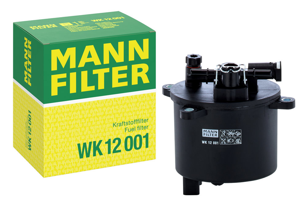 Ilustracja WK 12 001 MANN-FILTER filtr paliwa