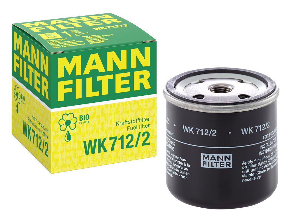 Ilustracja WK 712/2 MANN-FILTER filtr paliwa