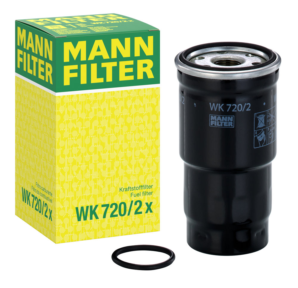 Ilustracja WK 720/2 x MANN-FILTER filtr paliwa