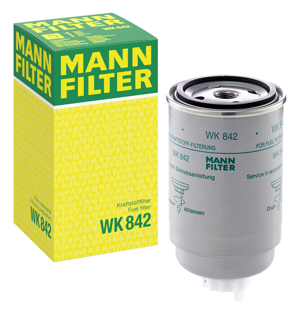 Ilustracja WK 842 MANN-FILTER filtr paliwa