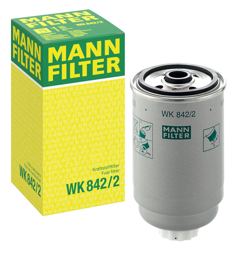 Ilustracja WK 842/2 MANN-FILTER filtr paliwa