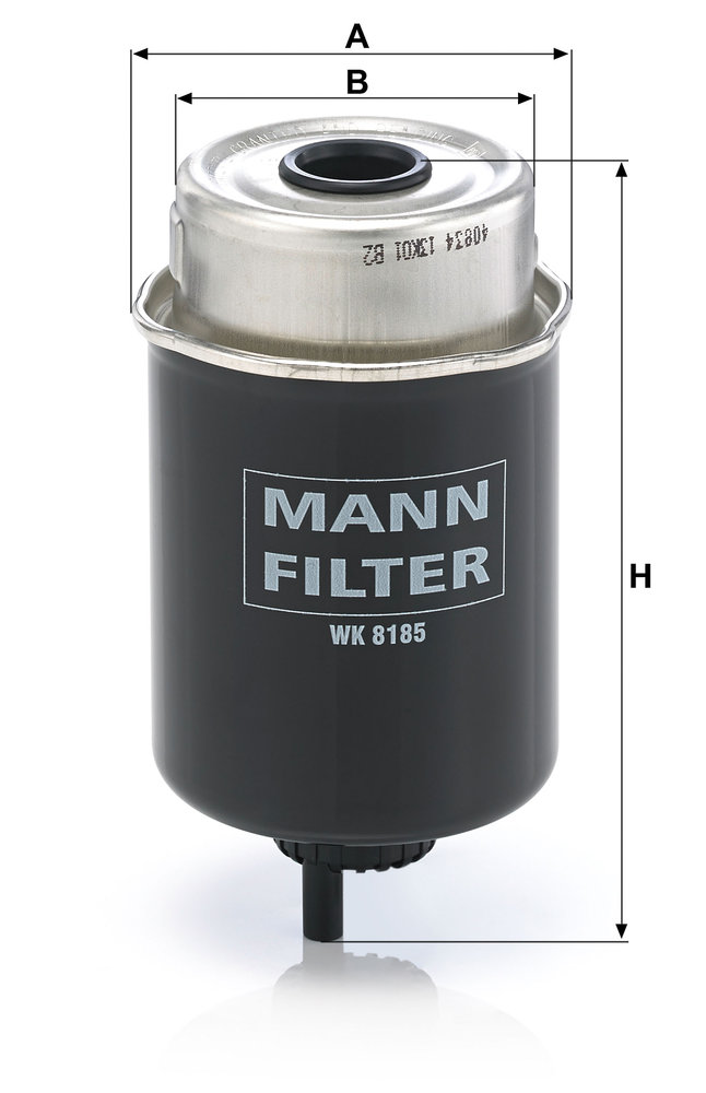 Ilustracja WK 8185 MANN-FILTER filtr paliwa
