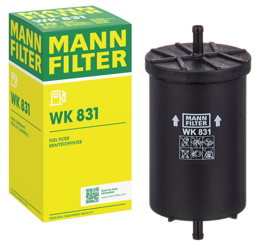 Ilustracja WK 831 MANN-FILTER filtr paliwa