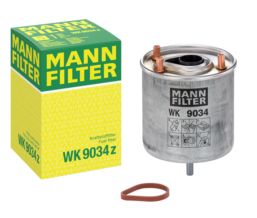 Ilustracja WK 9034 z MANN-FILTER filtr paliwa