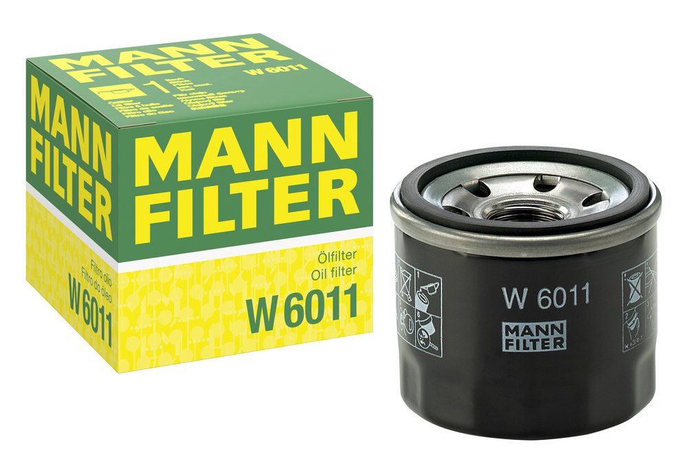 Ilustracja W 6011 MANN-FILTER filtr oleju