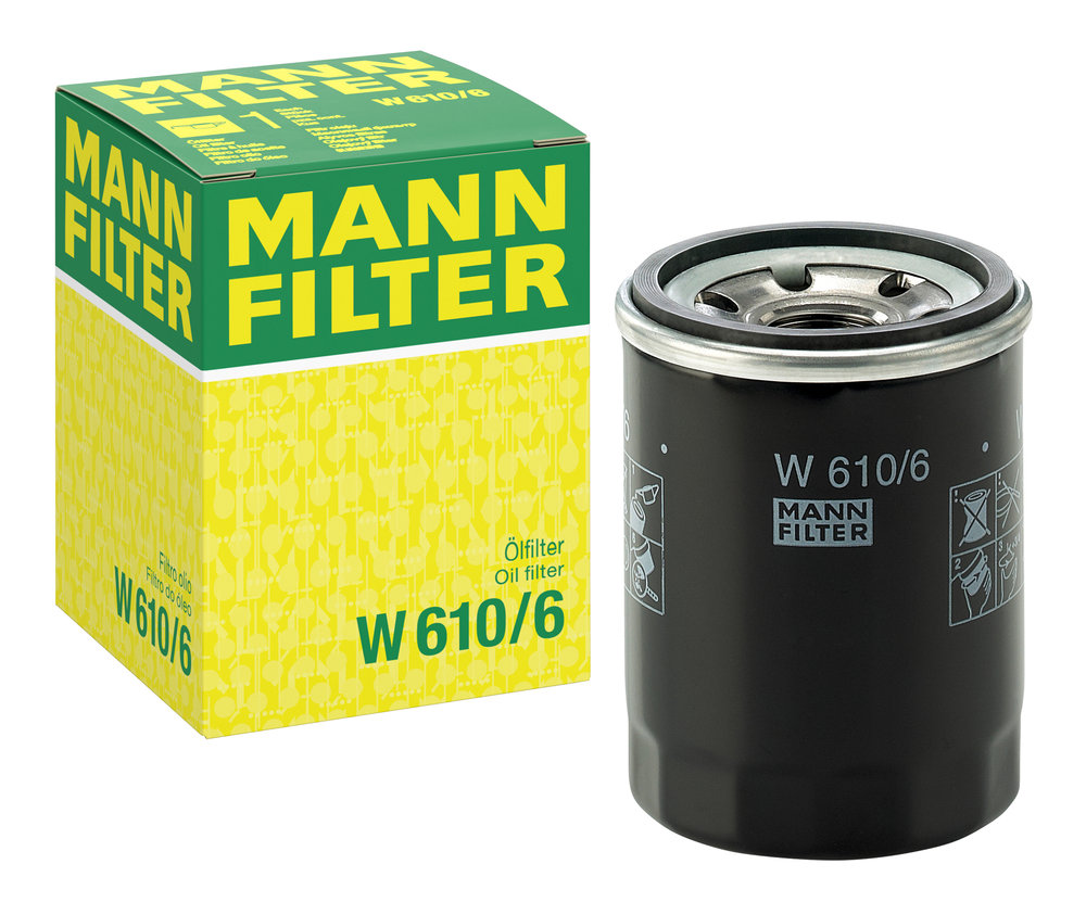 Ilustracja W 610/6 MANN-FILTER filtr oleju