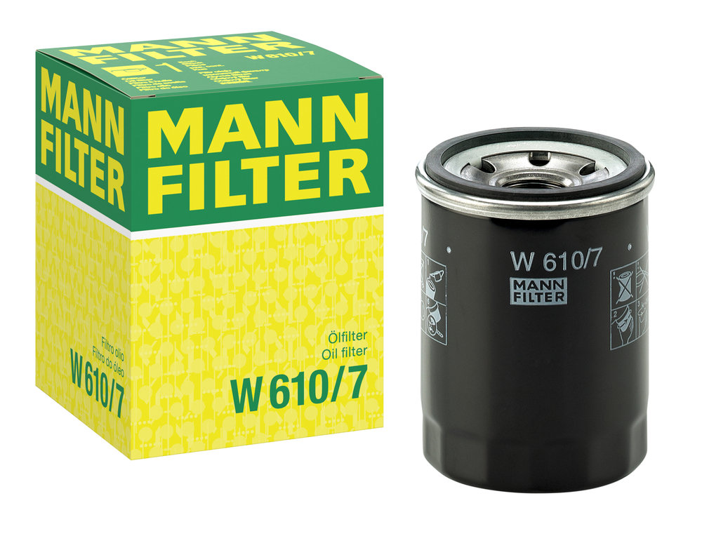 Ilustracja W 610/7 MANN-FILTER filtr oleju
