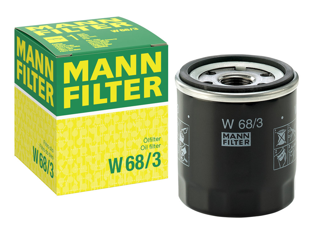 Ilustracja W 68/3 MANN-FILTER filtr oleju