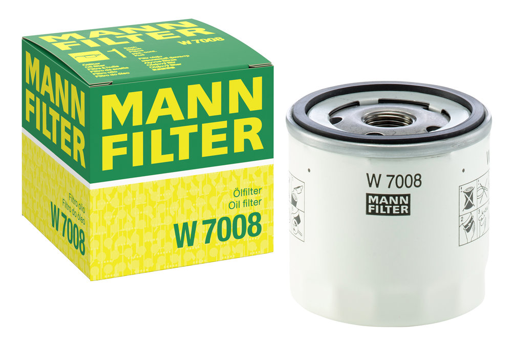 Ilustracja W 7008 MANN-FILTER filtr oleju