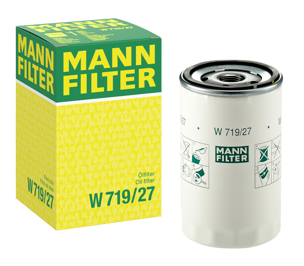 Ilustracja W 719/27 MANN-FILTER filtr oleju