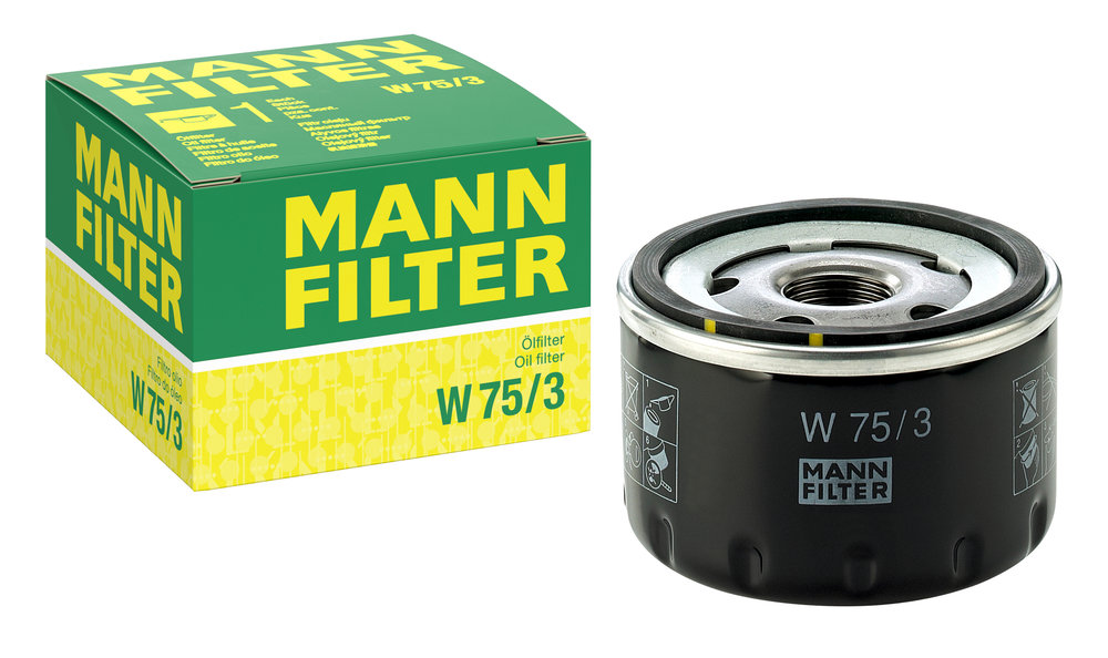 Ilustracja W 75/3 MANN-FILTER filtr oleju