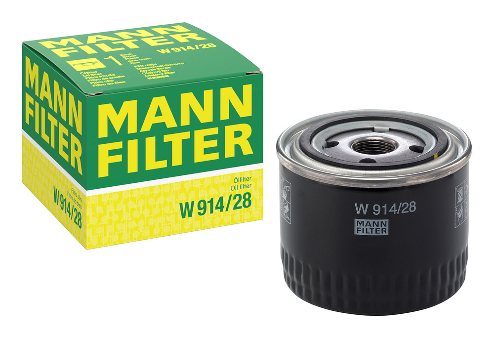 Ilustracja W 914/28 MANN-FILTER filtr oleju