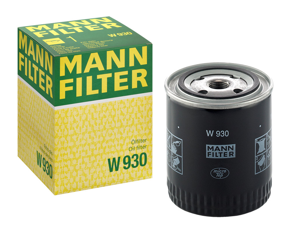 Ilustracja W 930 MANN-FILTER filtr oleju