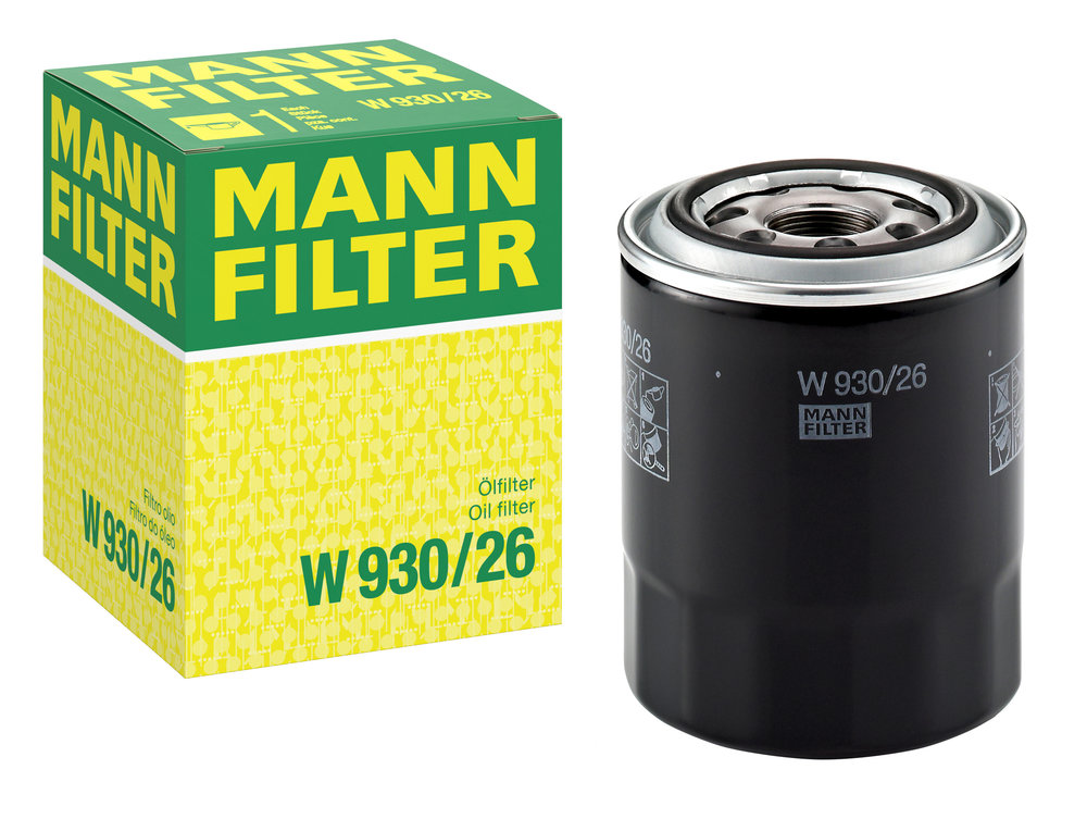 Ilustracja W 930/26 MANN-FILTER filtr oleju