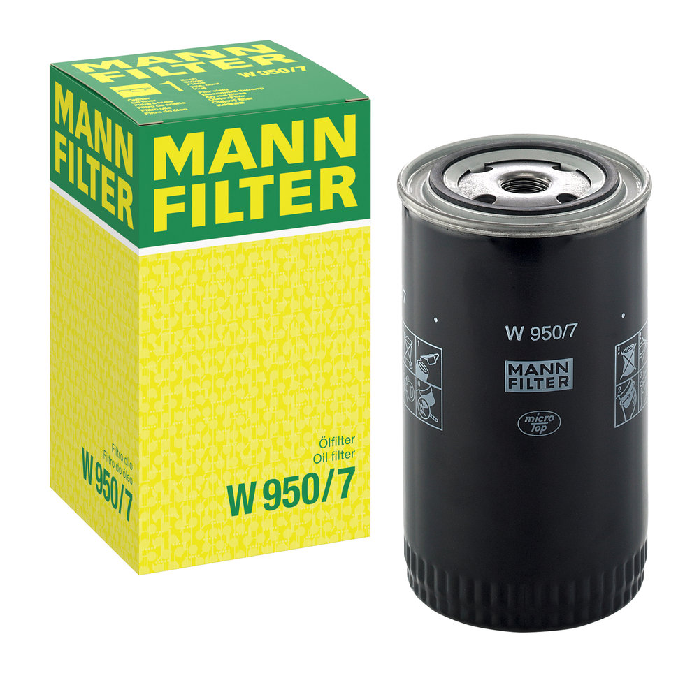 Ilustracja W 950/7 MANN-FILTER filtr oleju