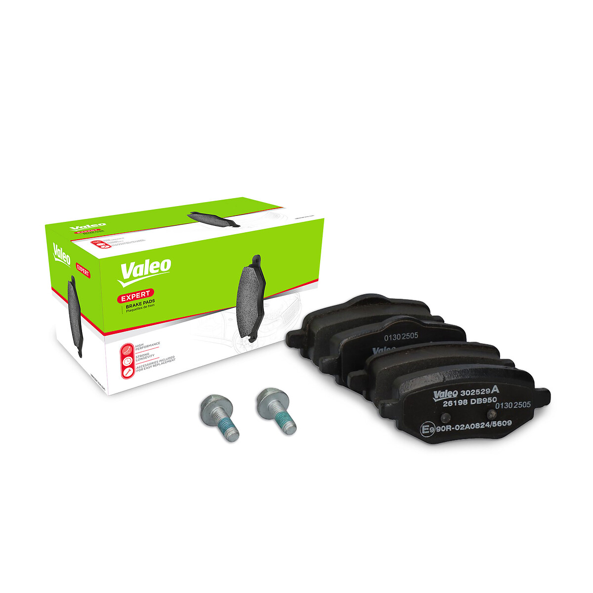 Ilustracja 302529A VALEO klocki hamulcowe