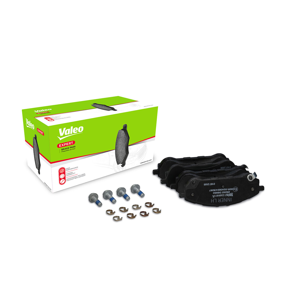 Ilustracja 302537A VALEO klocki hamulcowe