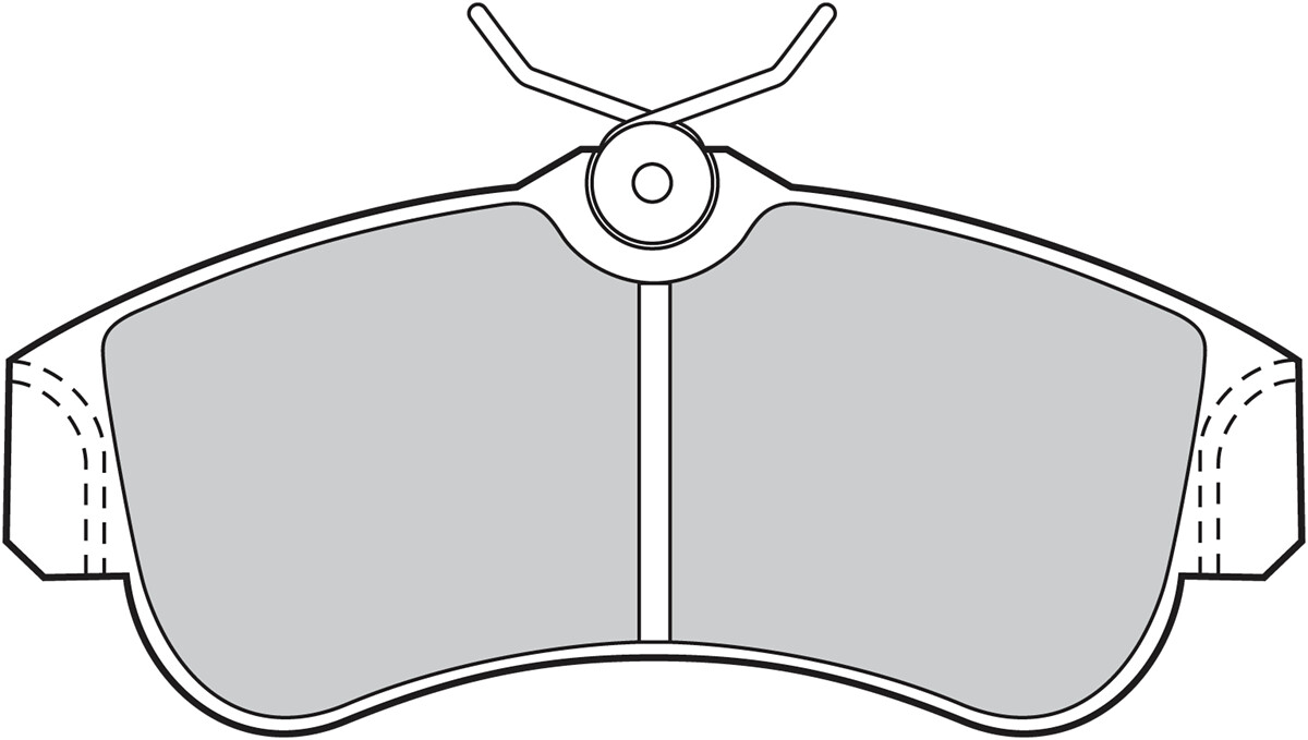 Ilustracja 598054 VALEO klocki hamulcowe