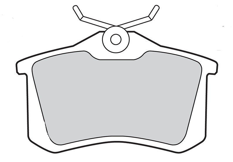 Ilustracja 598463 VALEO klocki hamulcowe