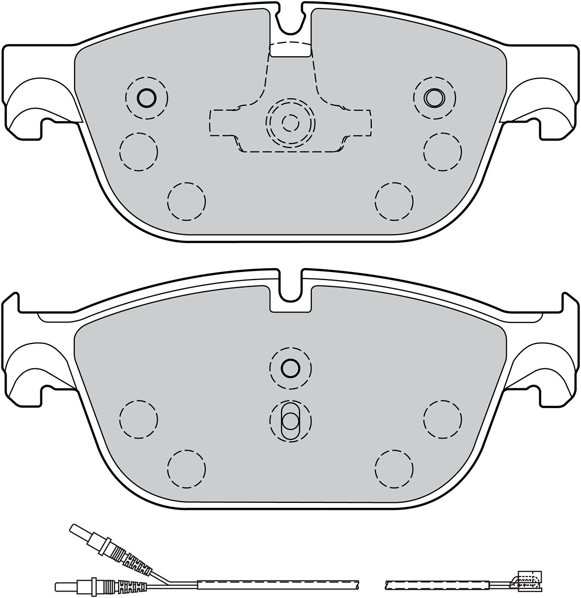 Ilustracja 601138 VALEO klocki hamulcowe