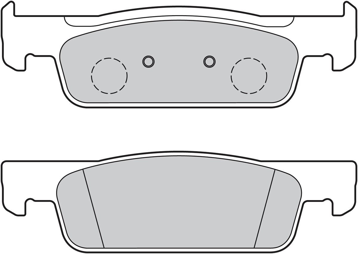 Ilustracja 601345 VALEO klocki hamulcowe