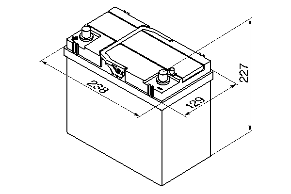 Ilustracja 0 092 S40 230 BOSCH akumulator