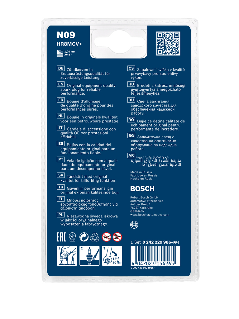 Ilustracja 0 242 229 986 BOSCH świeca zapłonowa