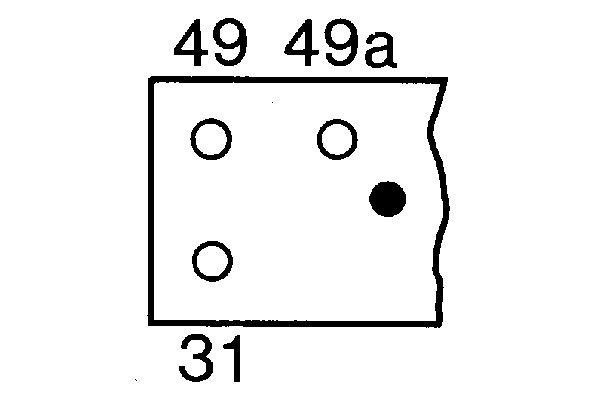 Ilustracja 0 335 200 007 BOSCH przekaźnik kierunkowskazów