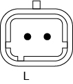 Ilustracja 1 986 A01 694 BOSCH alternator