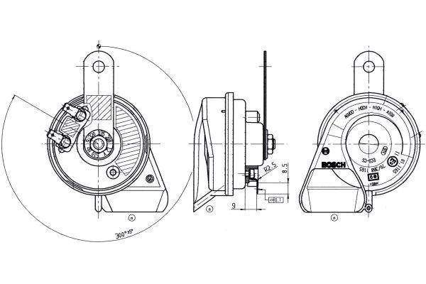 Ilustracja 9 320 335 208 BOSCH fanfara