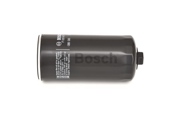 Ilustracja F 026 407 117 BOSCH filtr oleju