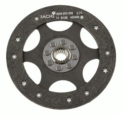 Ilustracja 1864 000 124 SACHS tarcza sprzęgła