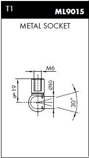 Ilustracja ML5505 MONROE sprężyna gazowa pokrywy bagażnika