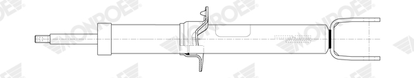 Ilustracja G43158 MONROE amortyzator