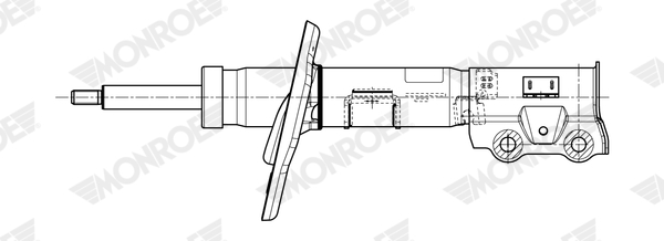 Ilustracja G7942 MONROE amortyzator