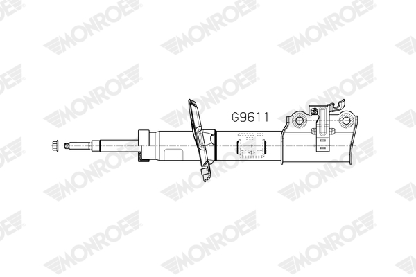 Ilustracja G9611 MONROE amortyzator