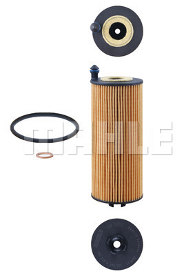 Ilustracja OX 1302D KNECHT filtr oleju