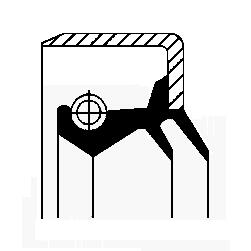 Ilustracja 01029737B CORTECO uszczelniacz półosi
