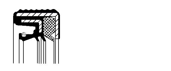 Ilustracja 01035338B CORTECO pierścień uszczelniający