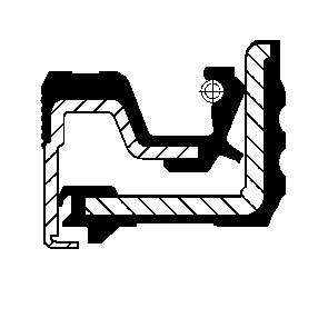 Ilustracja 12036895B CORTECO uszczelniacz półosi