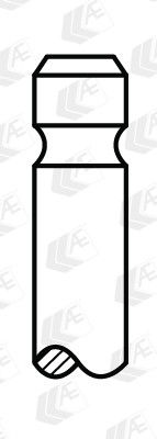 Ilustracja V95124 AE zawór wydechowy