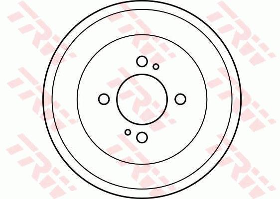 Ilustracja DB4148 TRW bęben hamulcowy