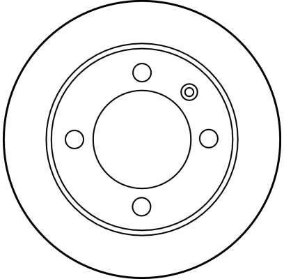 Ilustracja DF1630 TRW tarcza hamulcowa
