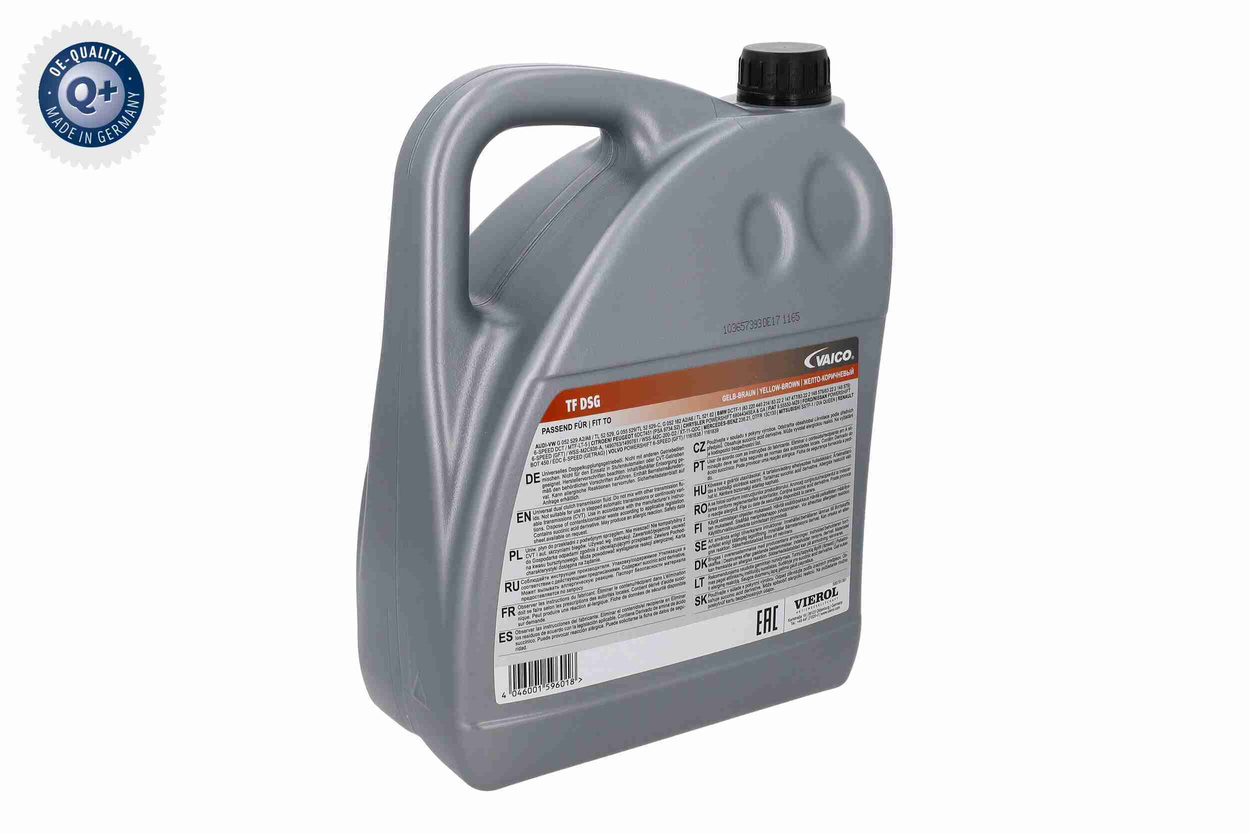 Ilustracja V60-0224 VAICO olej do automatycznej skrzyni biegów