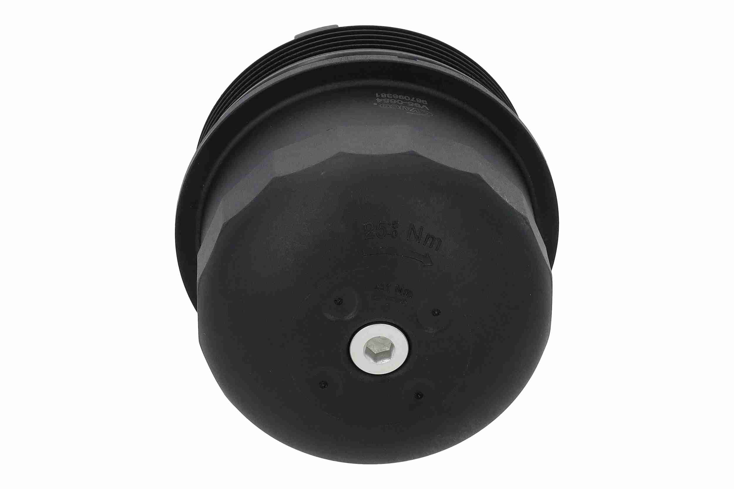 Ilustracja V95-0654 VAICO pokrywa, obudowa filtra oleju