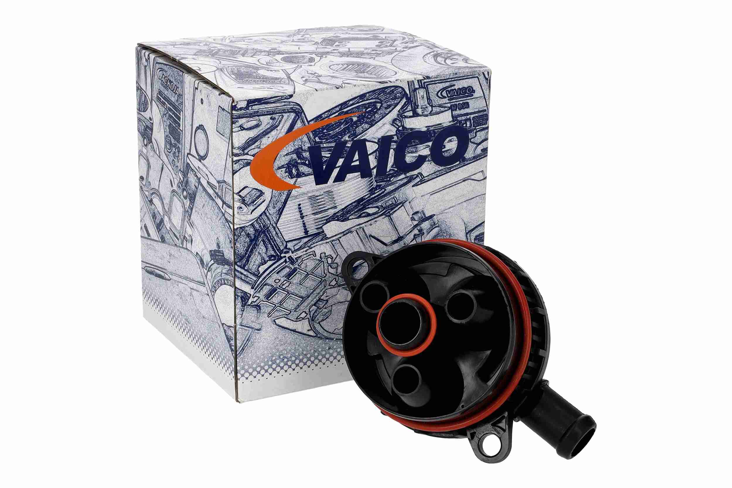 Ilustracja V10-6490 VAICO zawór, odpowietrzanie skrzyni korbowej