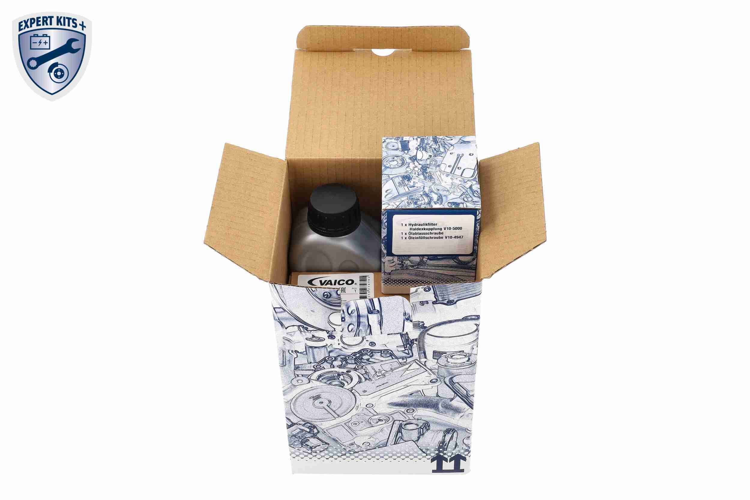 Ilustracja V10-6825 VAICO zestaw napr., pompa sprzęgła lamel. (napęd 4 kola)