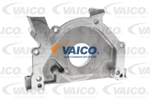 Ilustracja V10-7361 VAICO pokrywa korpusu, korpus skrzyni korbowej
