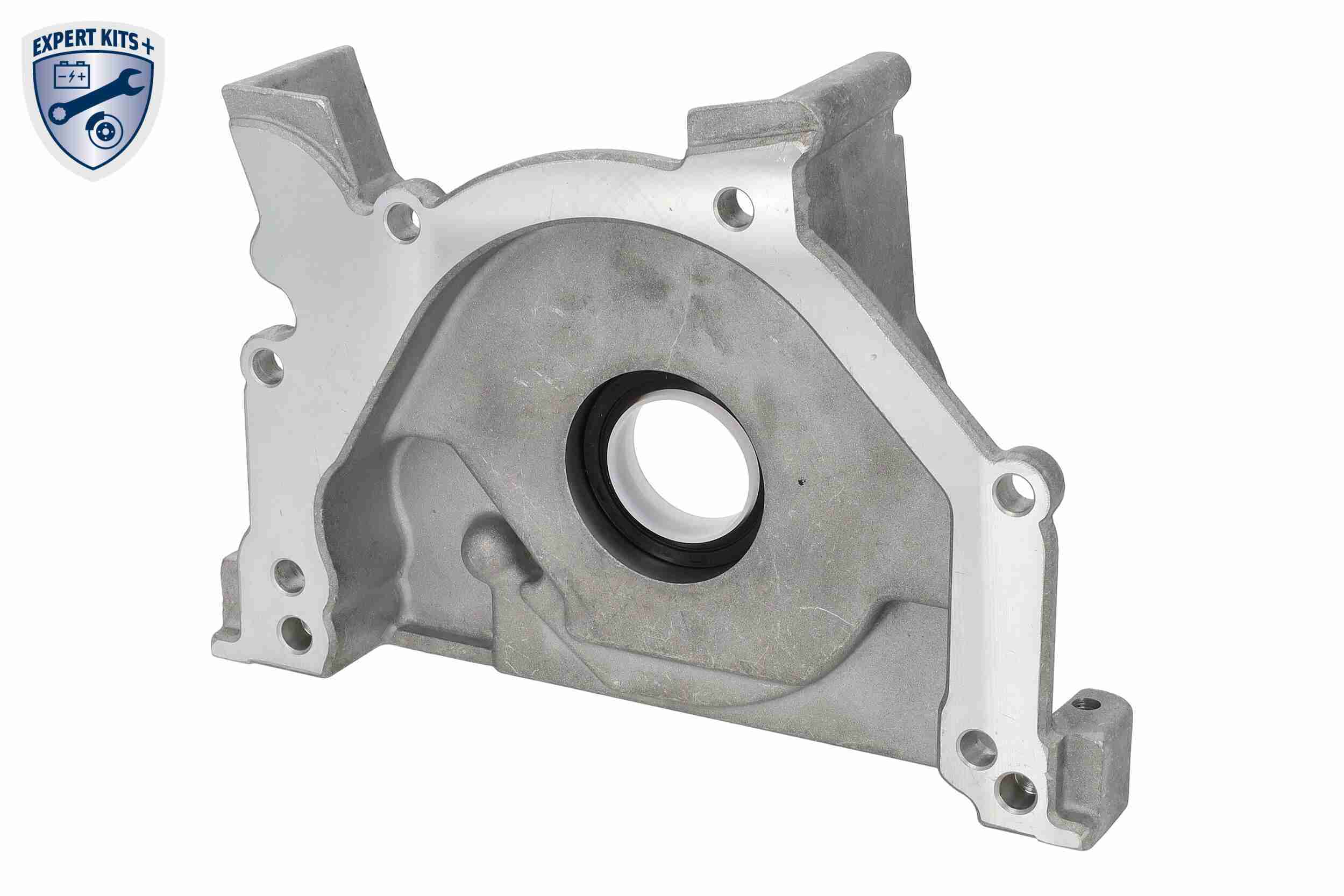 Ilustracja V10-7361 VAICO pokrywa korpusu, korpus skrzyni korbowej