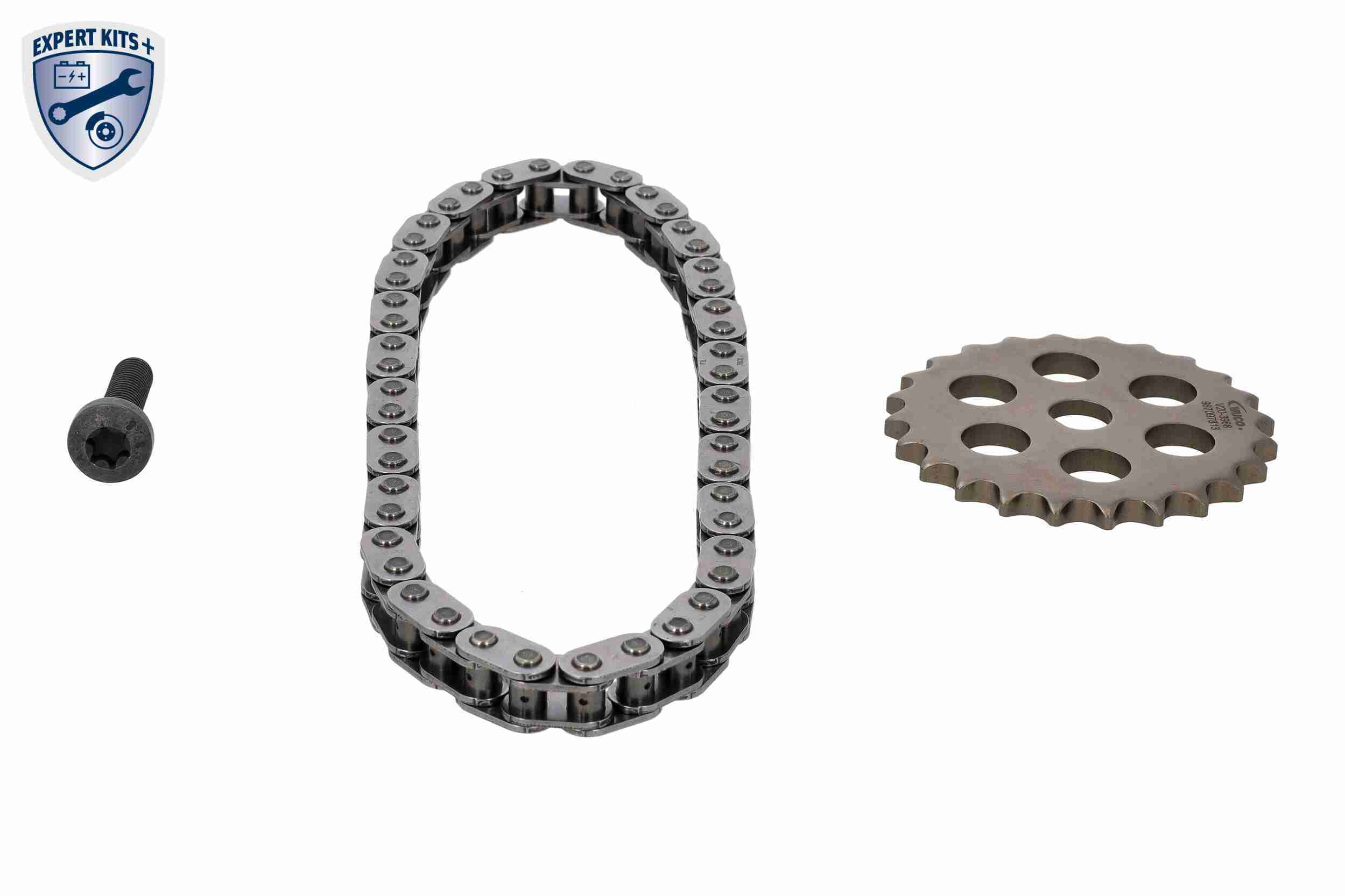 Ilustracja V20-4073 VAICO zestaw łańcucha, napęd pompy oleju